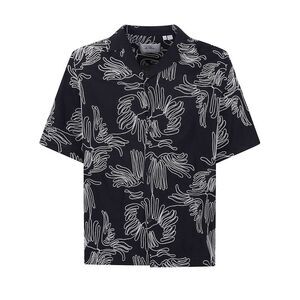 Les Deux Men "Liam Aoe Flower" Short Sleeves Shirt